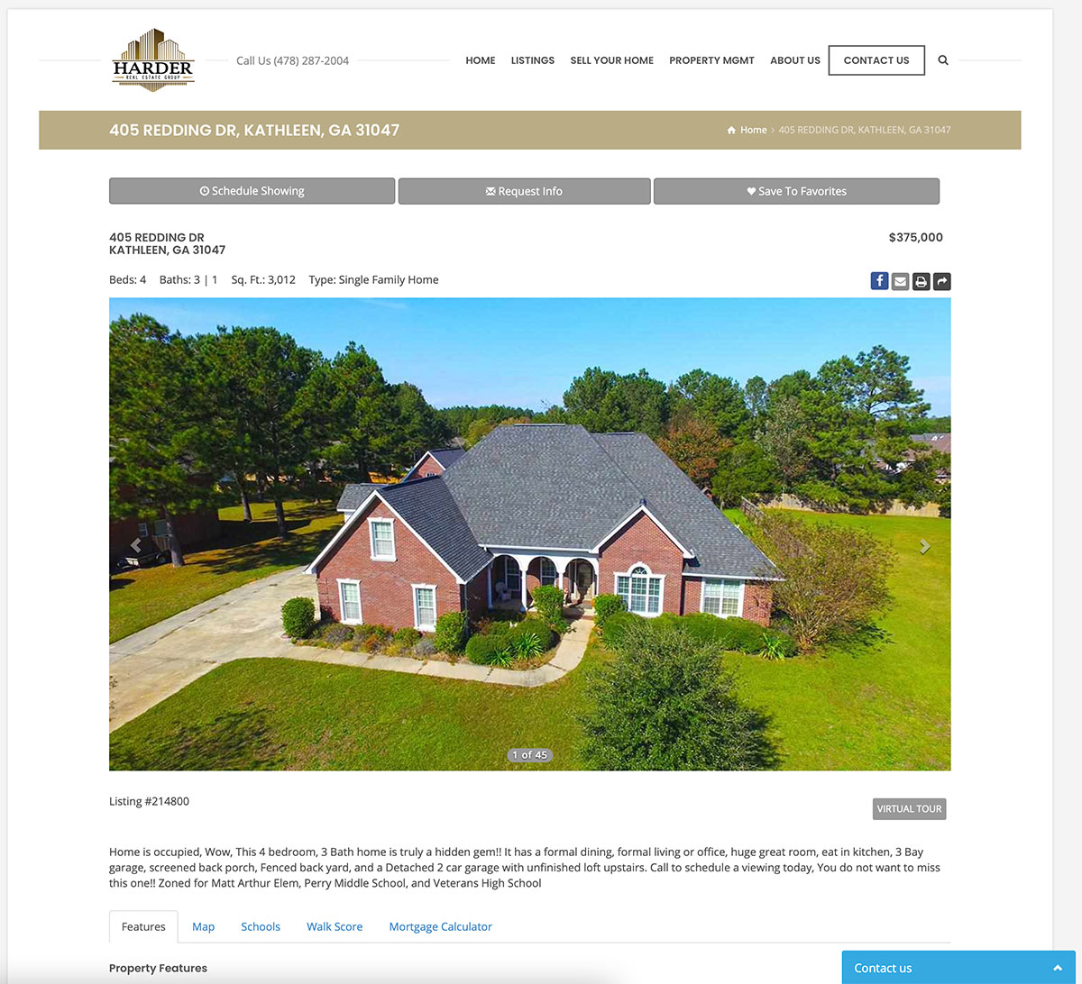 Harder Real Estate Group Creative design