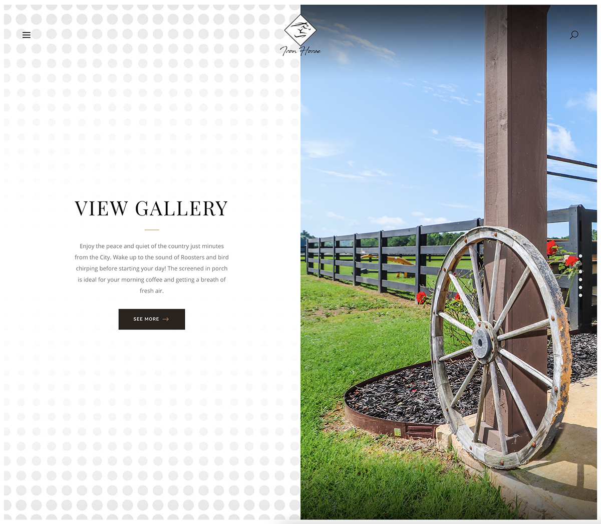 Iron Horse Venue Creative design