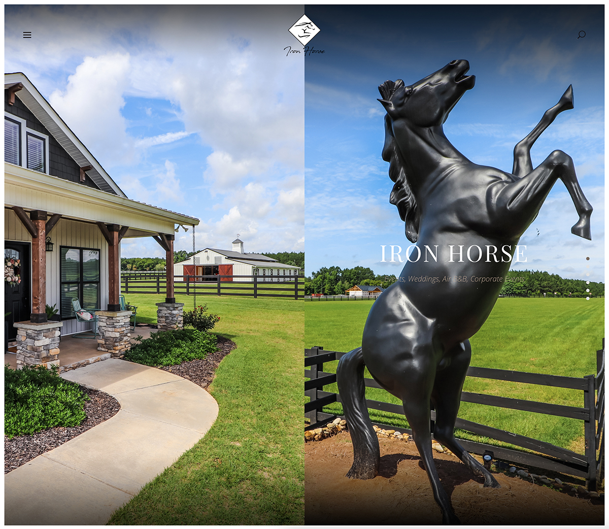 Iron Horse Venue Creative design