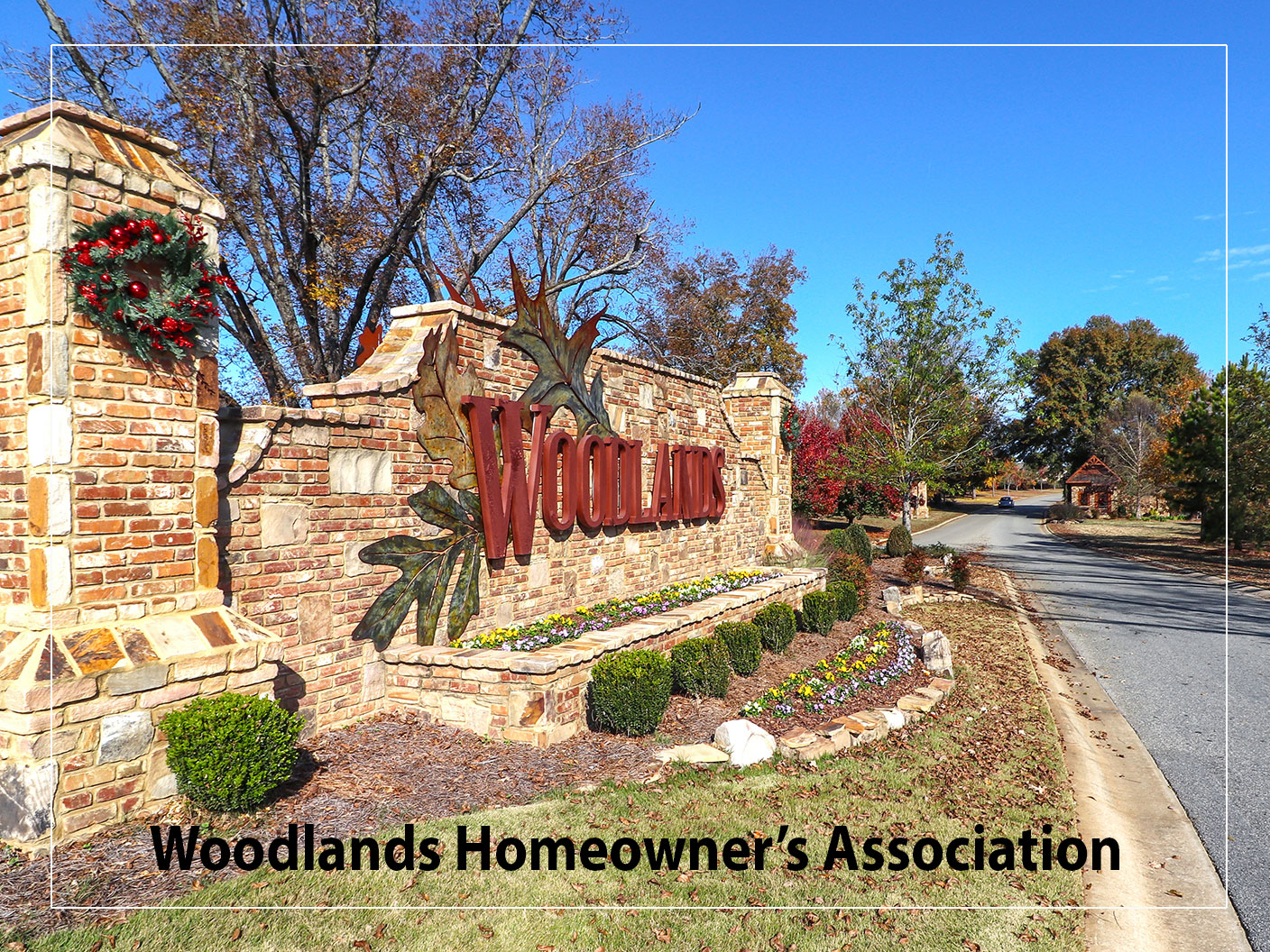 Woodlands Homeowners Association Creative design