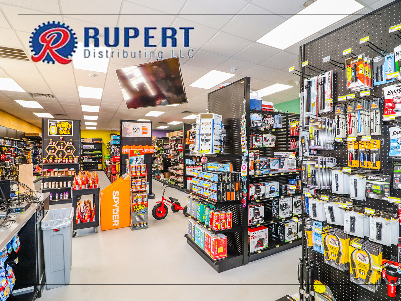 Rupert Distributing & Hardware Creative design