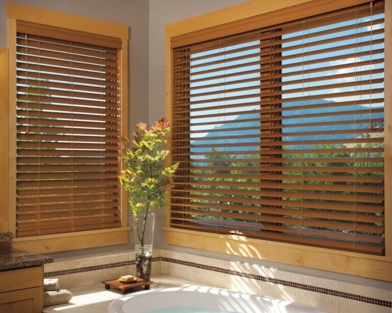 Real Wood Blinds vs. Faux Wood Blinds Creative Windows