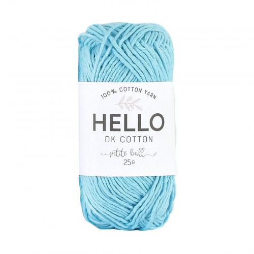 CWOC Yarns HELLO Cotton Baby Sport Weight Yarn 25g Creative World
