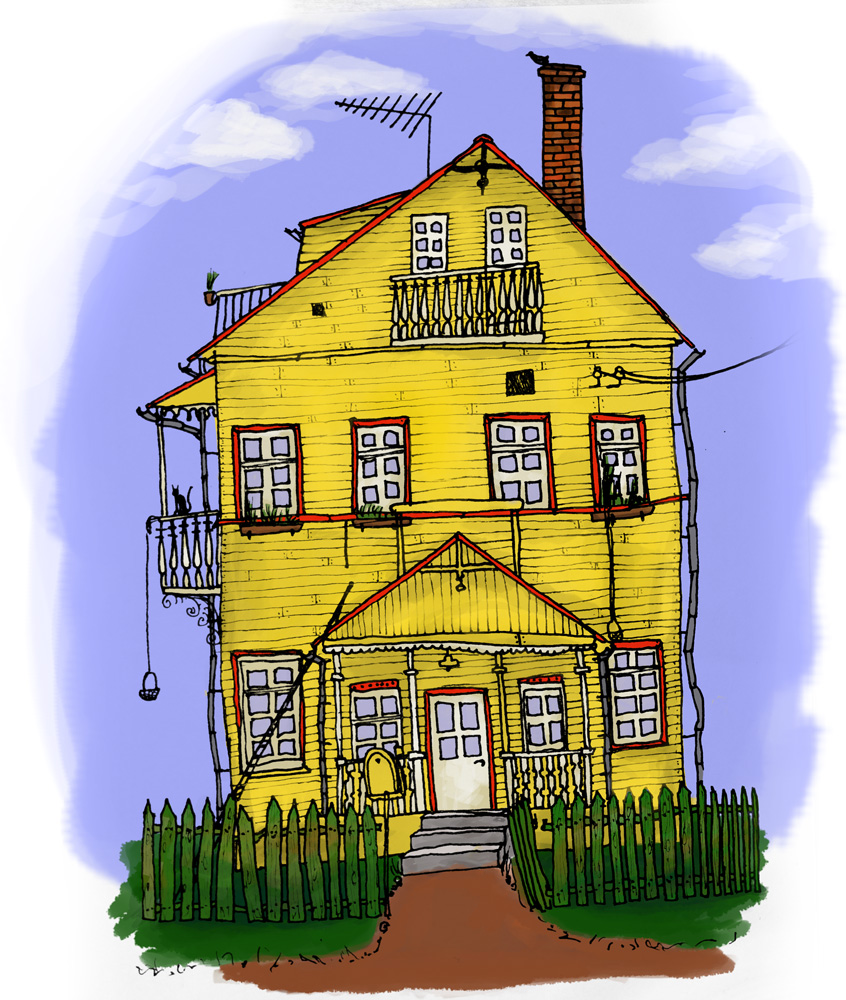 Sideproject part I Pippi Longstocking house Creativitas Nova