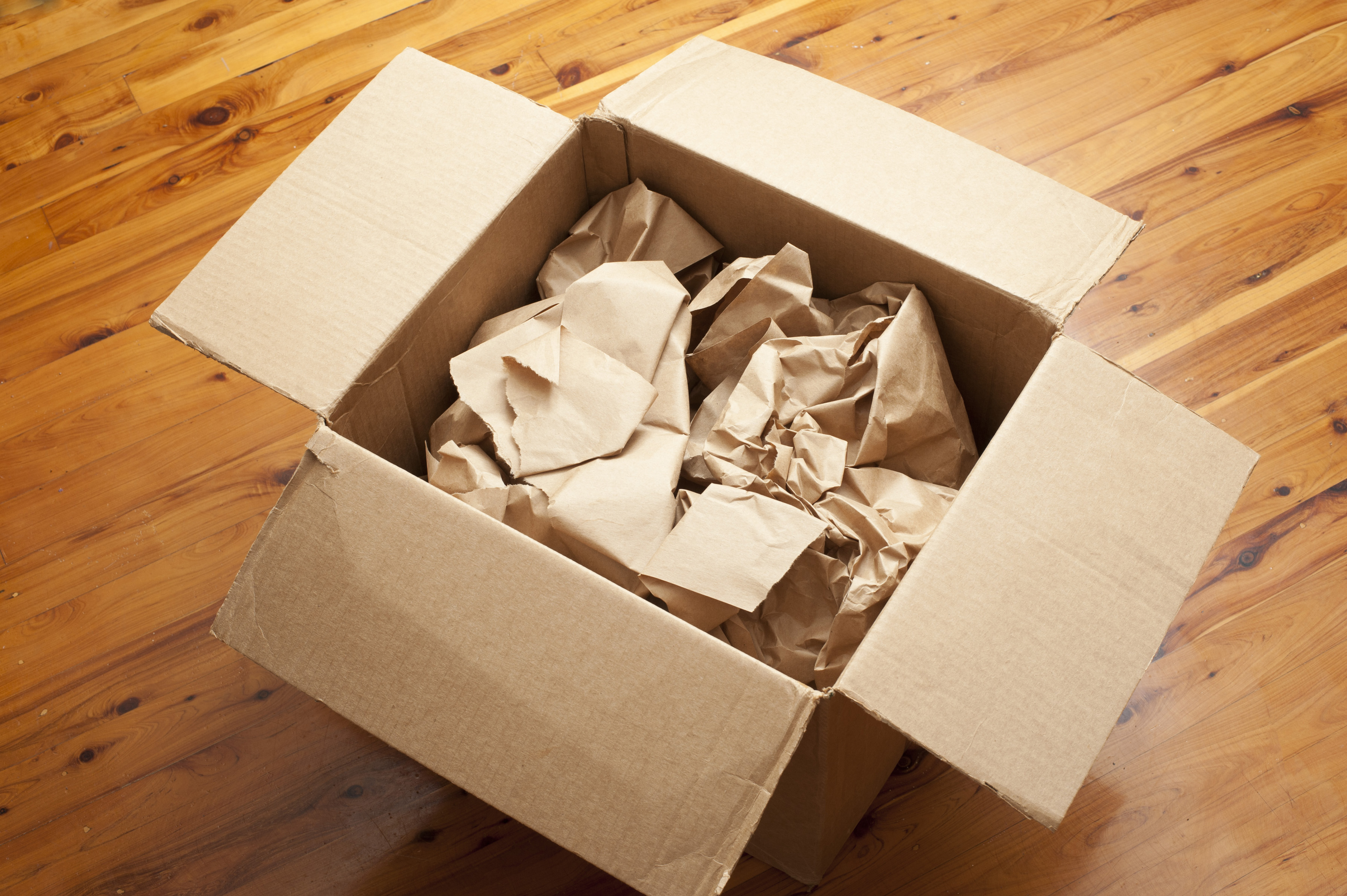 Open packing box Free backgrounds and textures