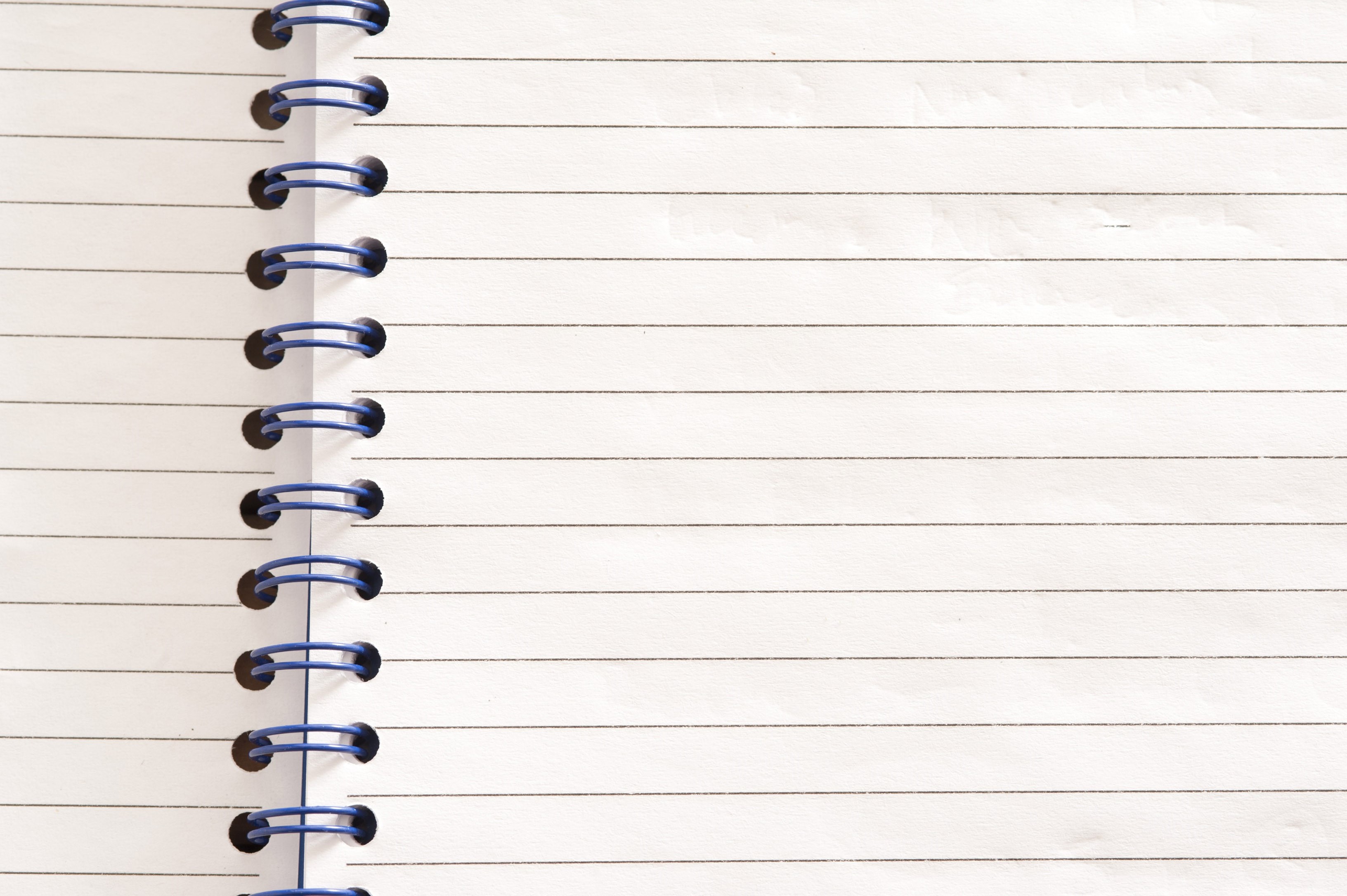 spiral bound writing pad Free backgrounds and textures