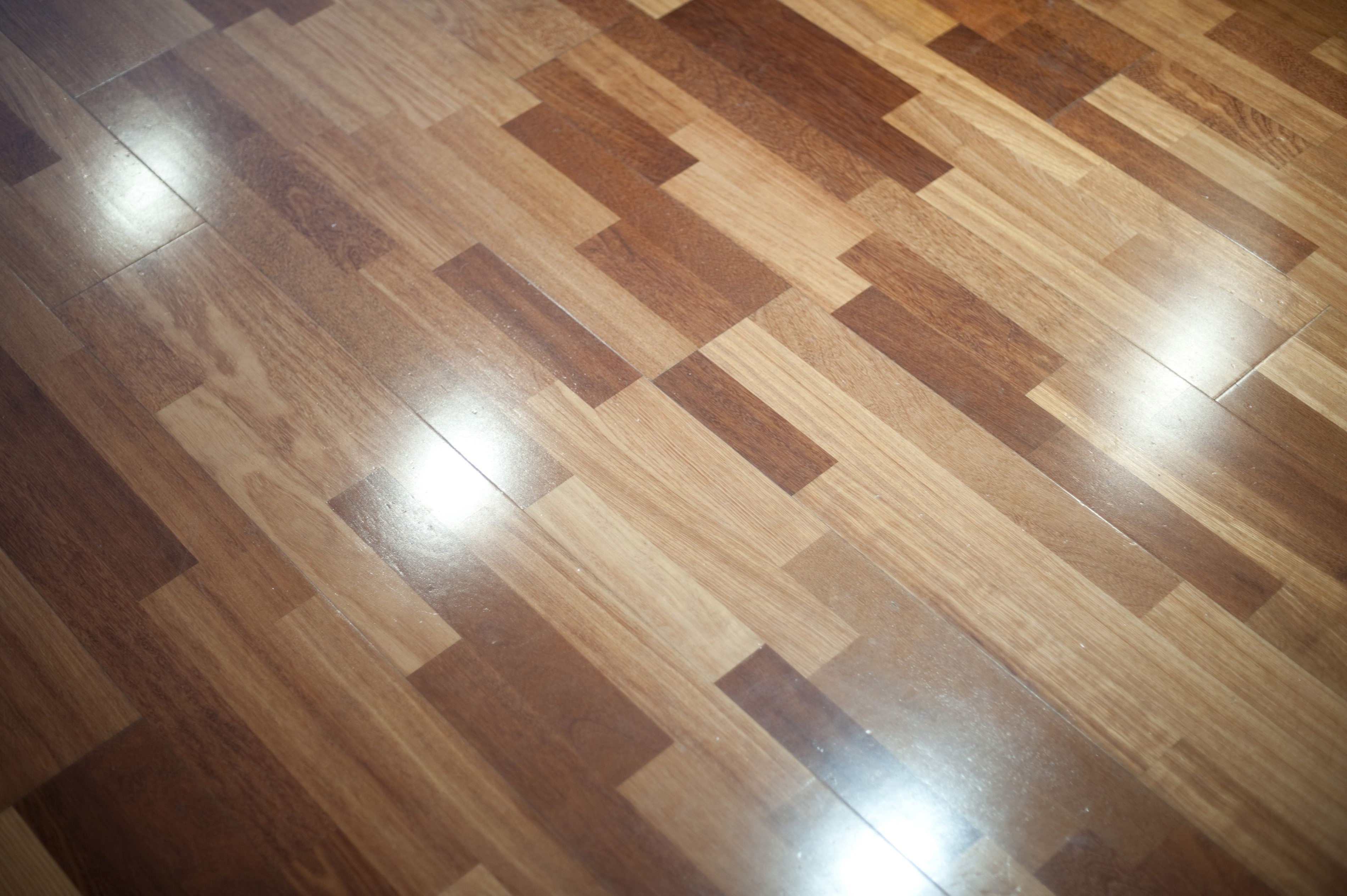 Polished Wooden Floor Home Design