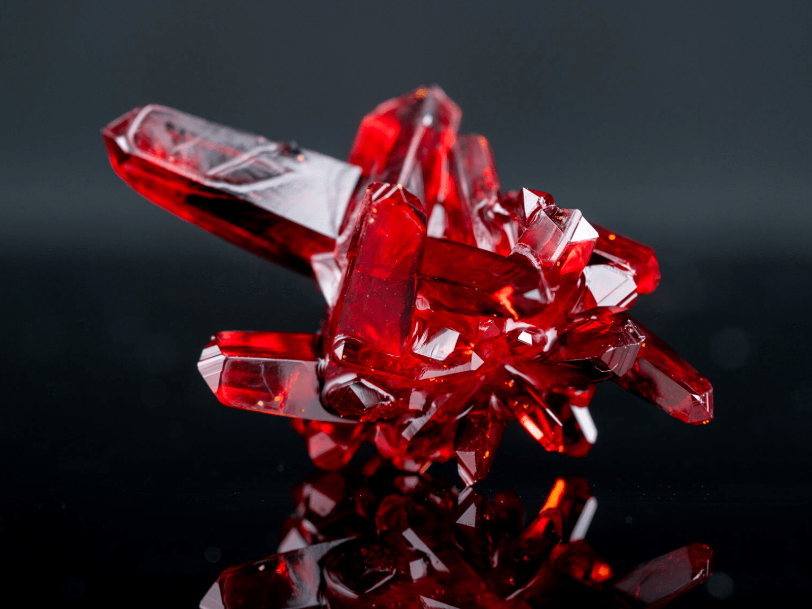 Sparkly Red Crystals Shine Bright with This Hot Hue!