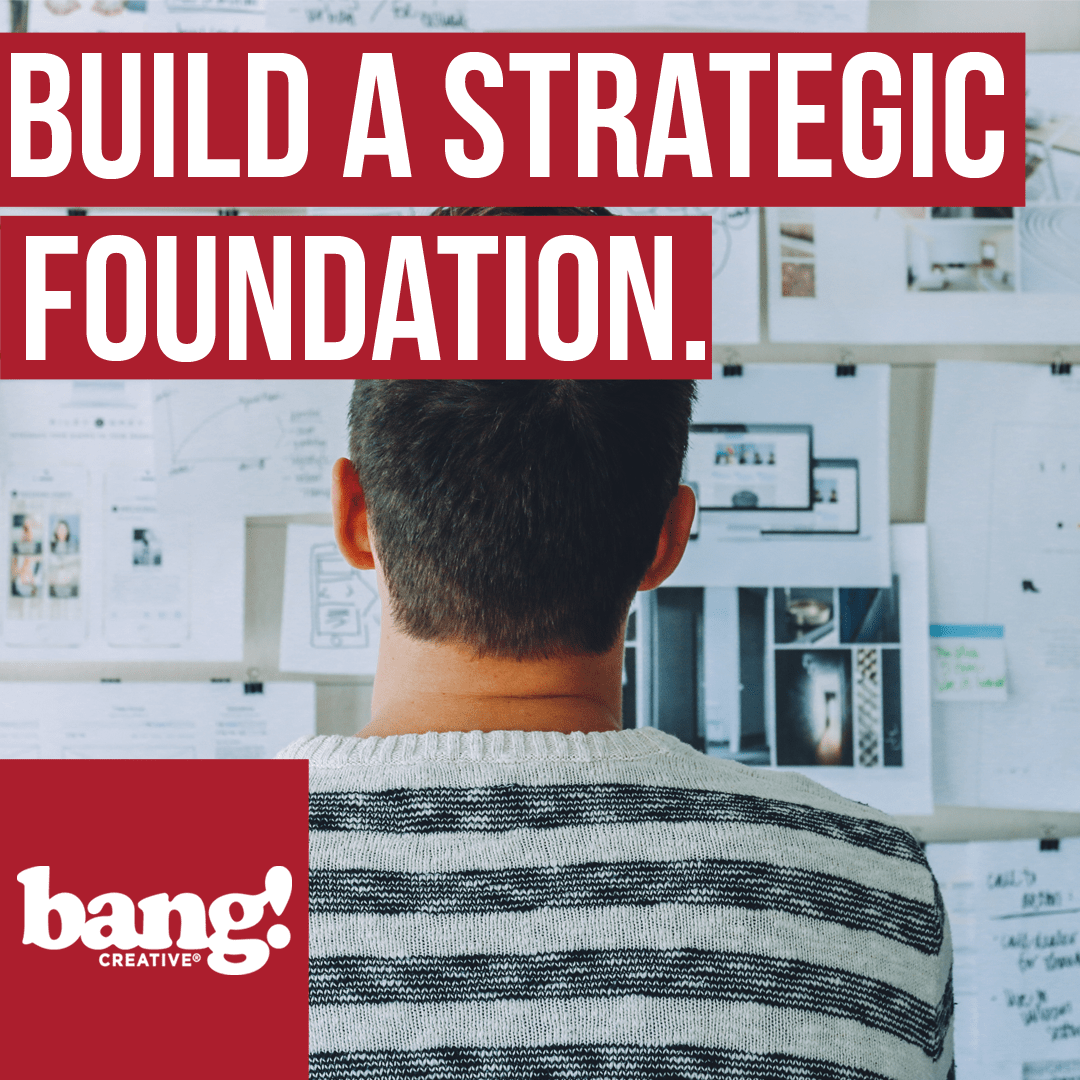 Build A Strategic Foundation BANG! creative strategy by design