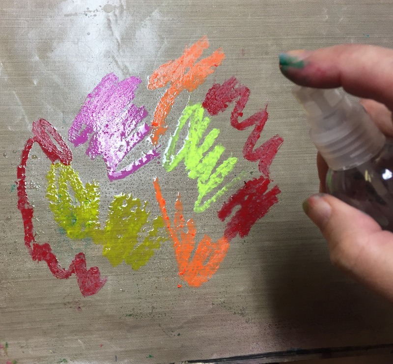 10 things to do with gelatos(or watercolor crayons