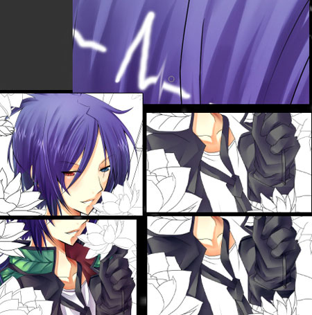 как нарисовать аниме в пейнте