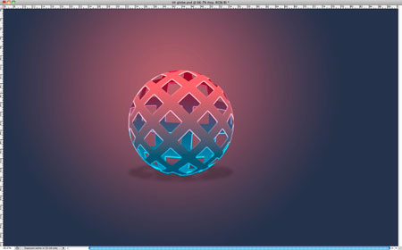 как нарисовать сферу в фотошопе
