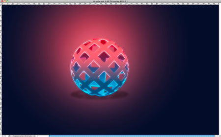 как нарисовать сферу в фотошопе
