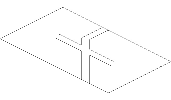 нарисовать парковую зону