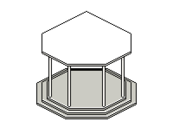 нарисовать парковую зону