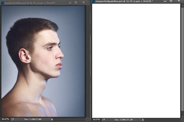 как рисовать людей в фотошопе