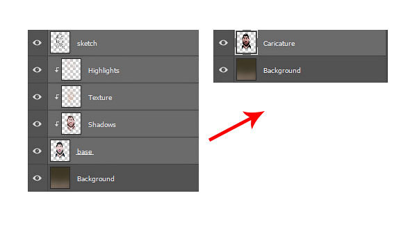 как нарисовать карикатуру человека