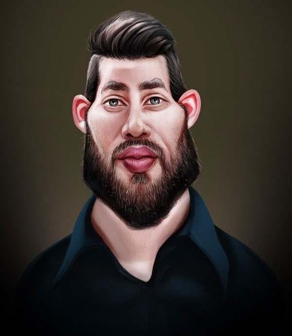 как нарисовать карикатуру человека