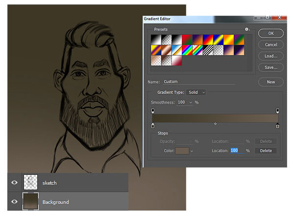 как нарисовать карикатуру человека