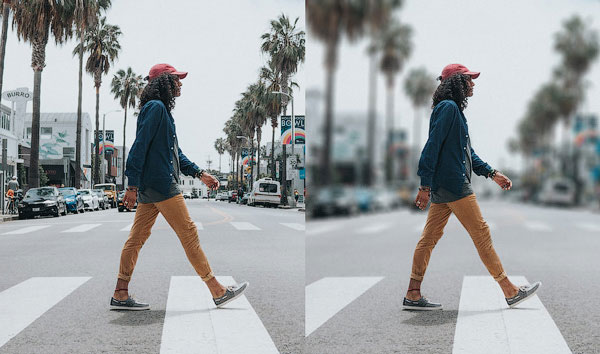 как рисуют замыленный фон фотошоп