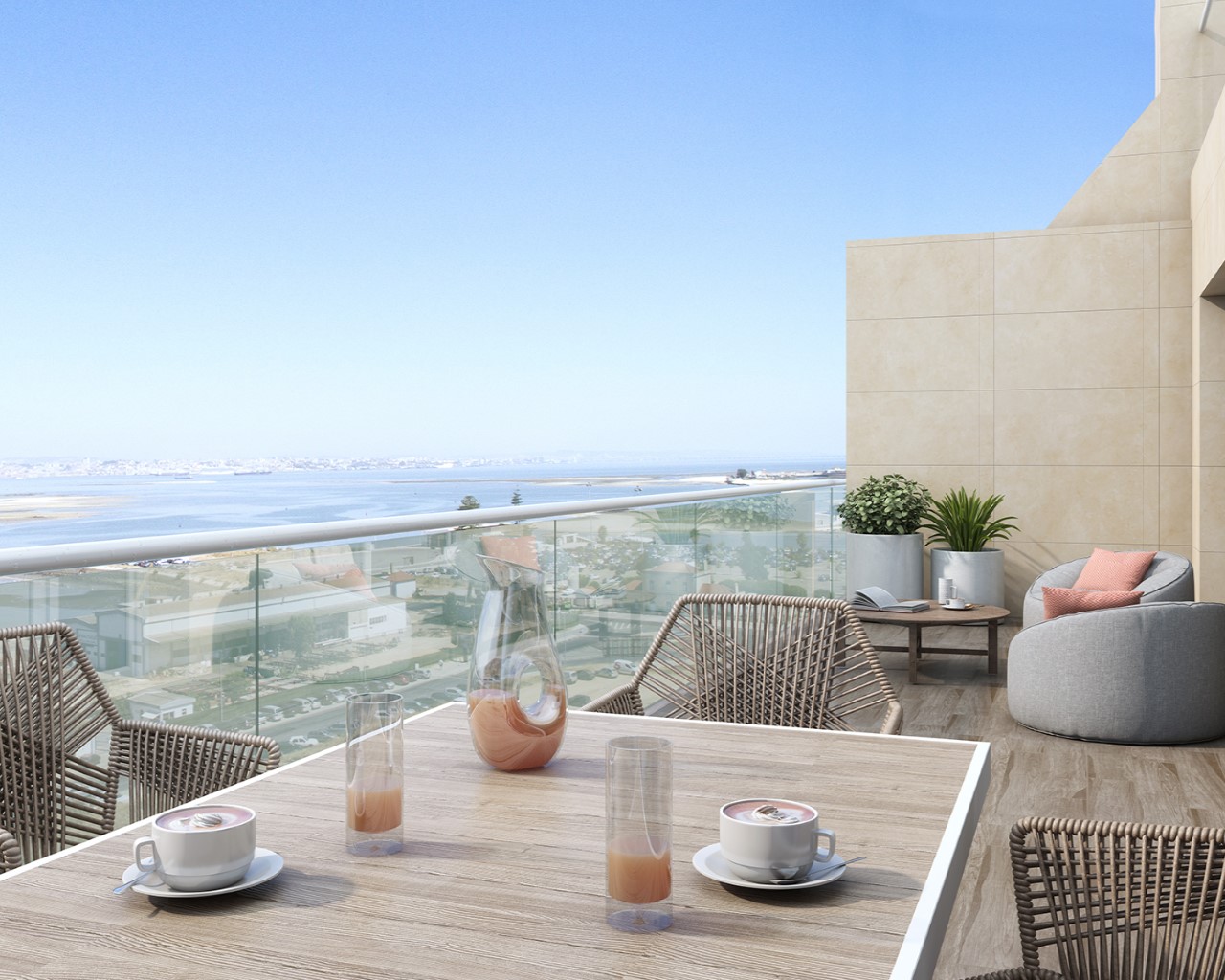 Luxurious 2Bedroom Apartment at One River, Seixal Creativ Real Estate