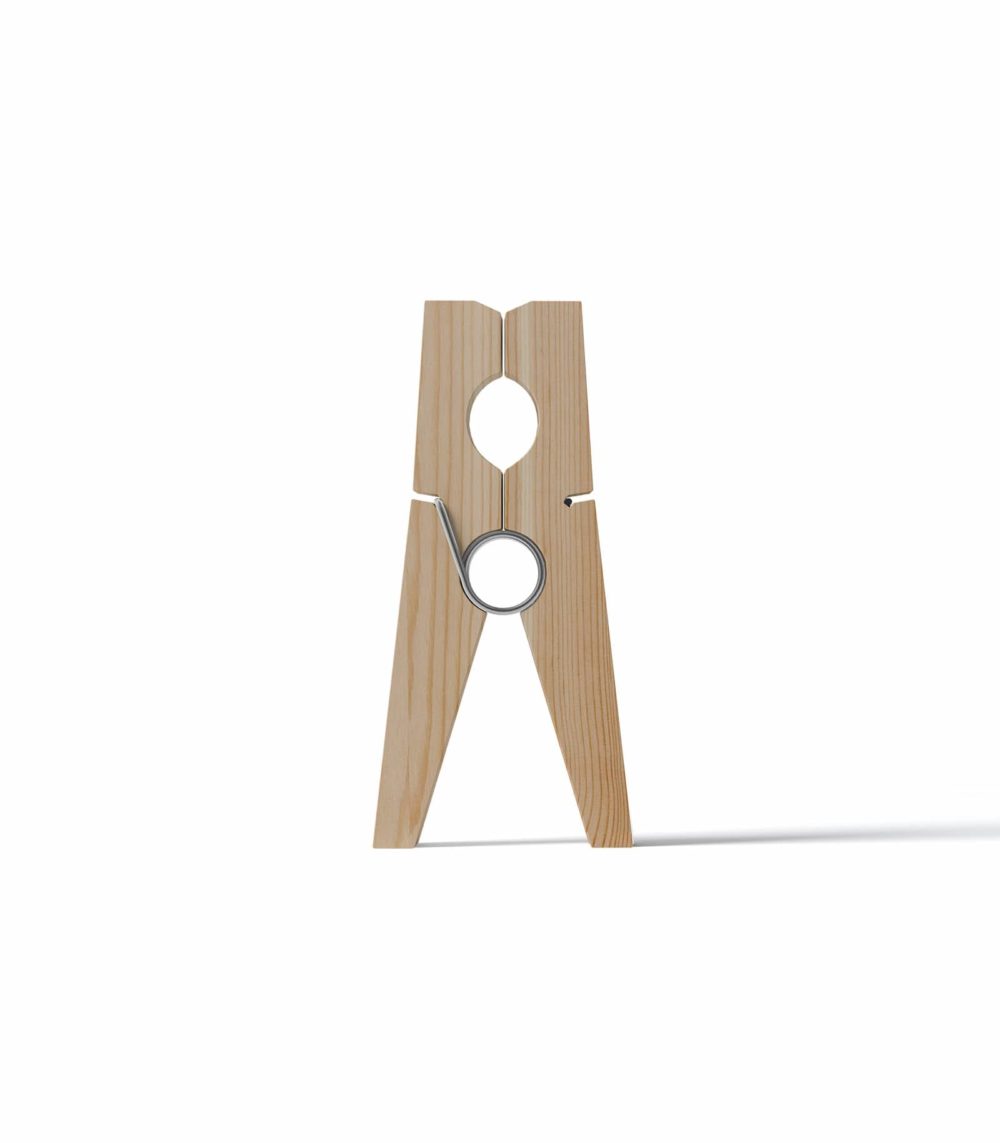 Clothespin Mockup V1 Front View Mockup store Creatoom