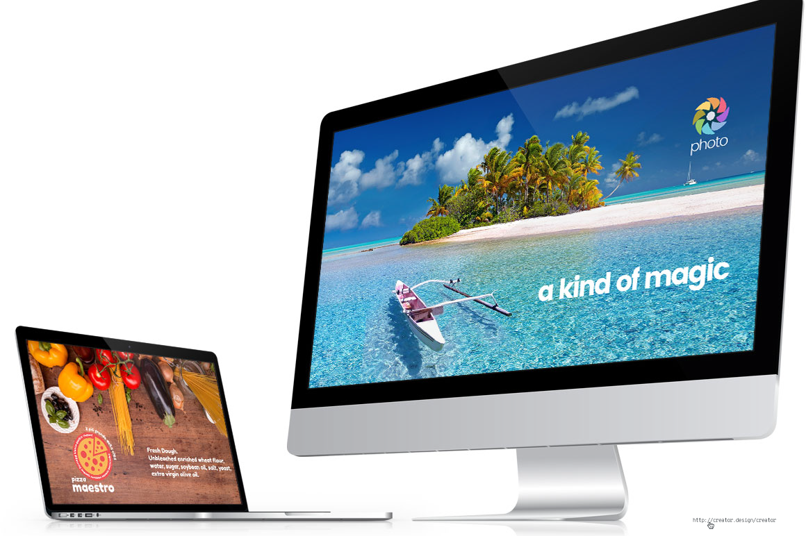 Screen Design Creator Create Design for Monitors, Projectors and TVs