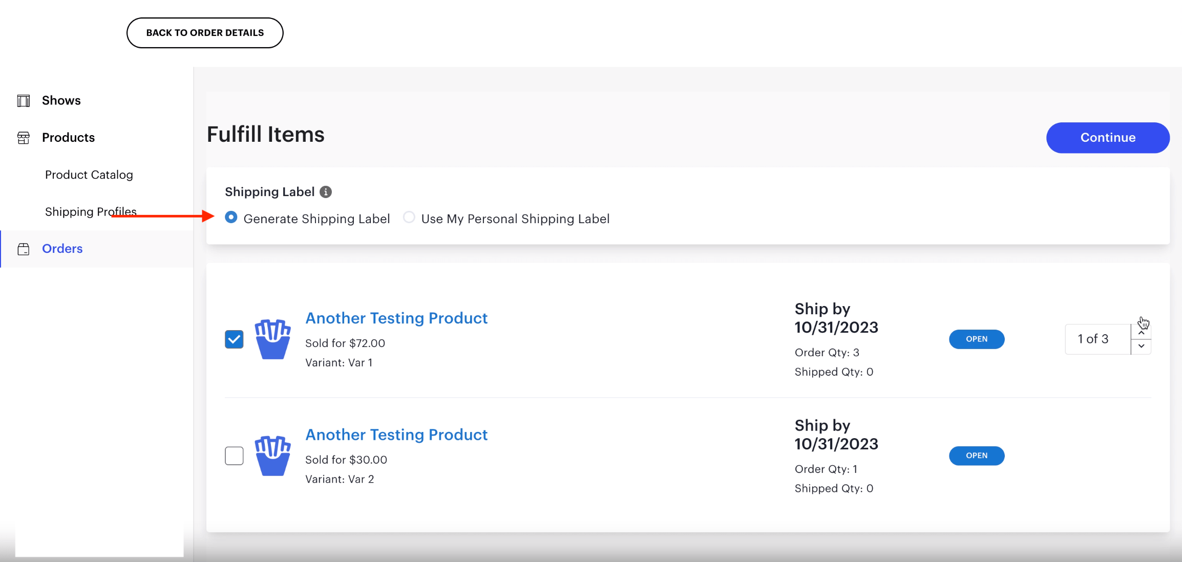 Generating Your Own Shipping Labels Through Shippo CREATOR STUDIO