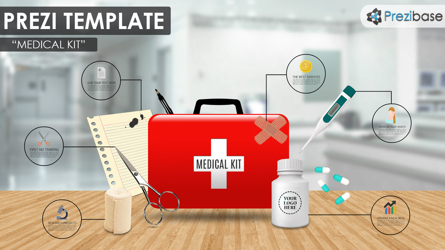 Medical Kit Prezi Presentation Template Creatoz collection Medical Kit Prezi Presentation Template Creatoz collection