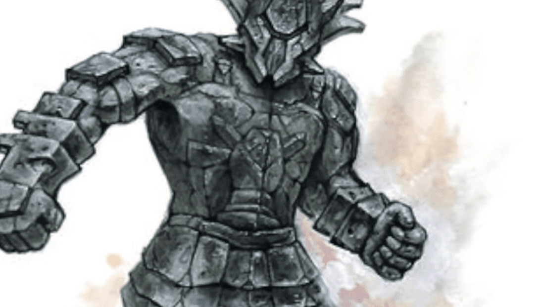 Stone Golem 5e guide Player and DM tactics Creature College