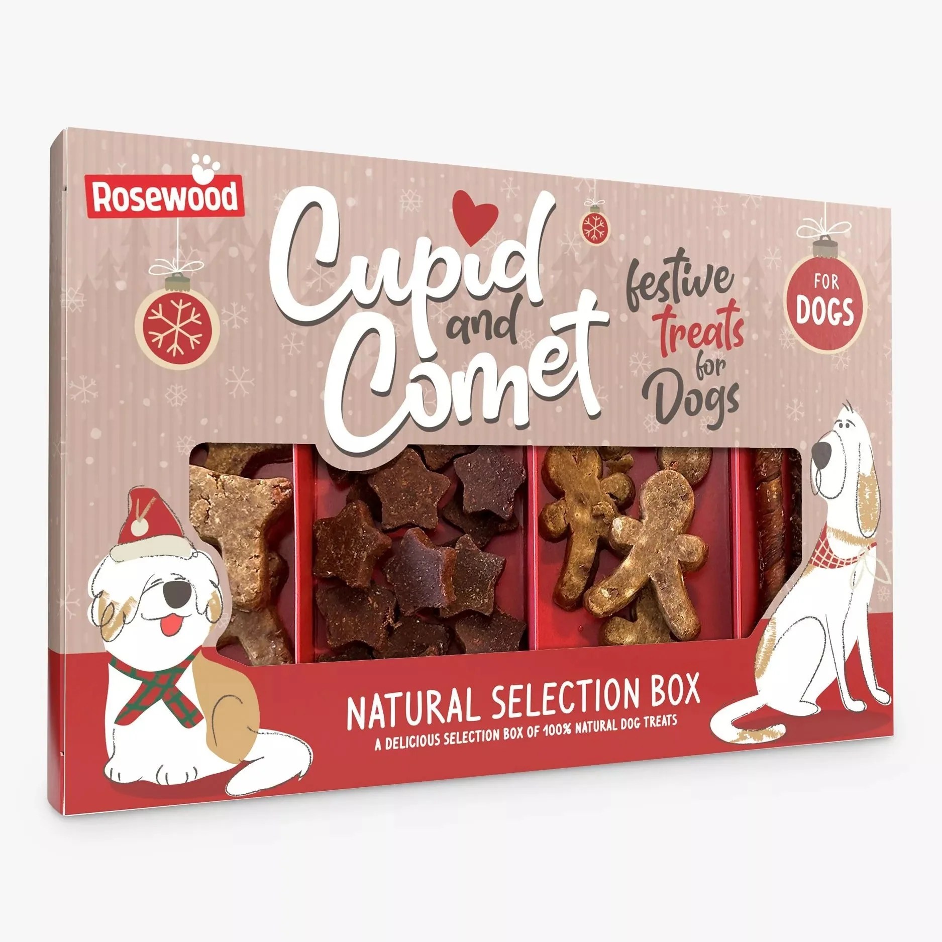 Rosewood Cupid & Comet Natural Selection Box Creature Comforts Glasgow