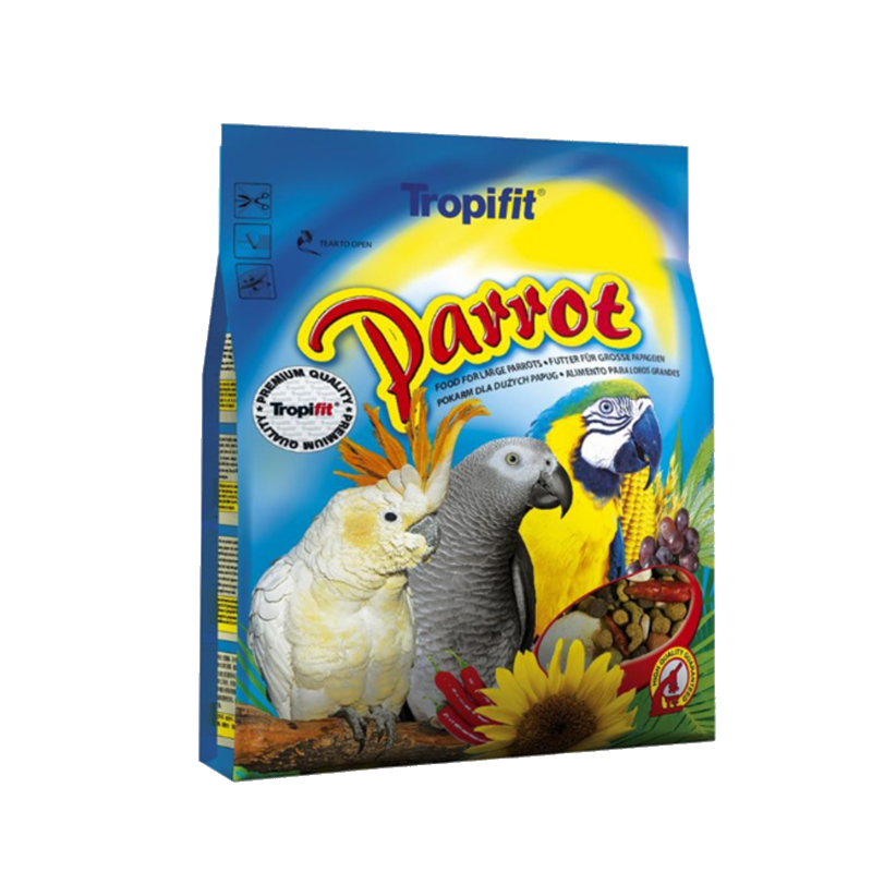 Bird Food tropical tropifit parrot food creatures oasis