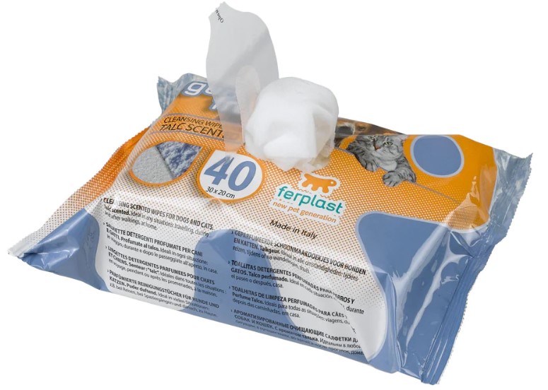 cleansing wipes for dogs and cats 40 pieces creatures oasis