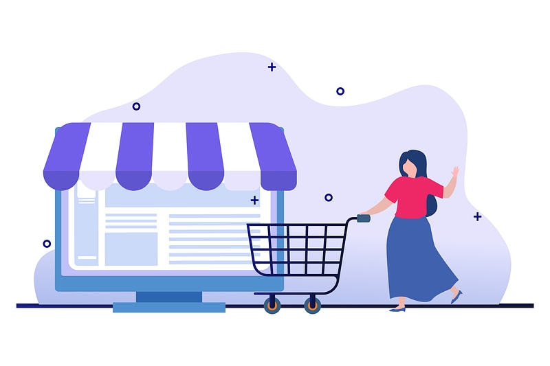 Shopping vector. Free download. Creazilla