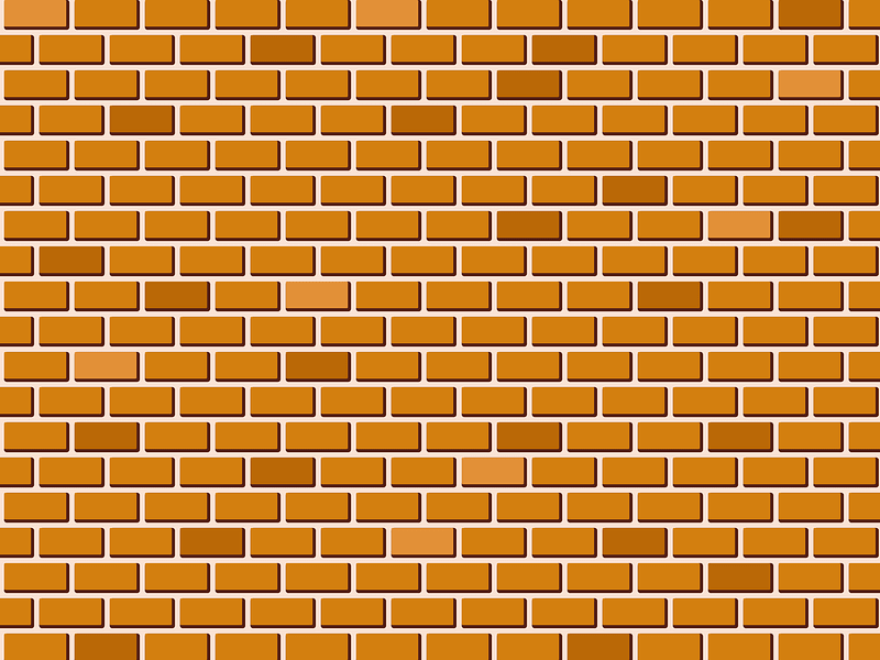 Bricks Wall vector. Free download. Creazilla