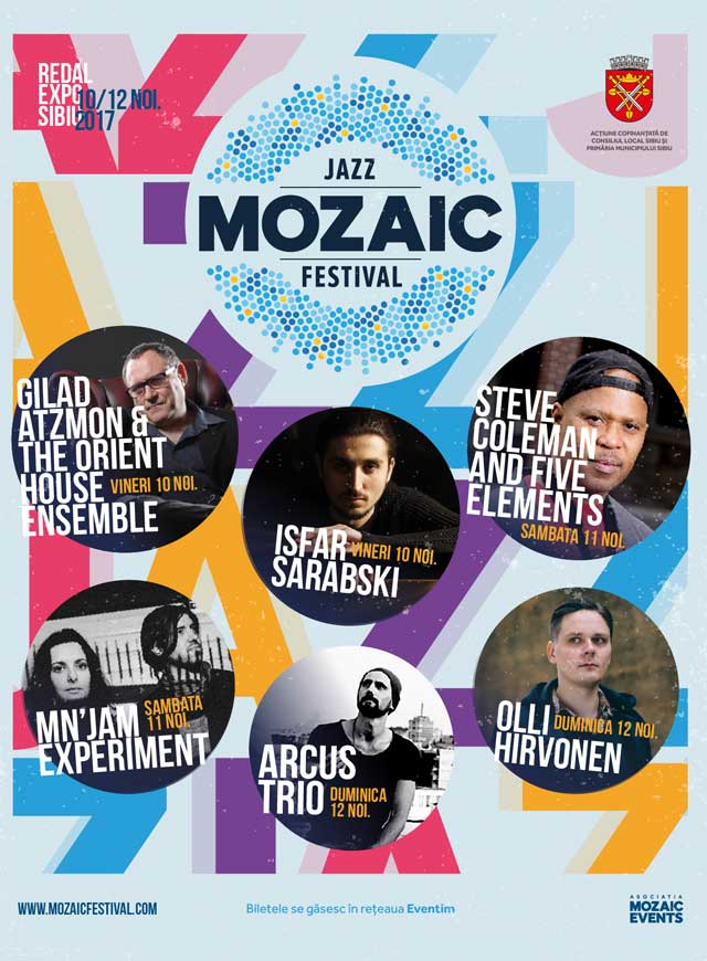 CREDIDAM Seria de concerte Mozaic Jazz Festival continuă cu diferite