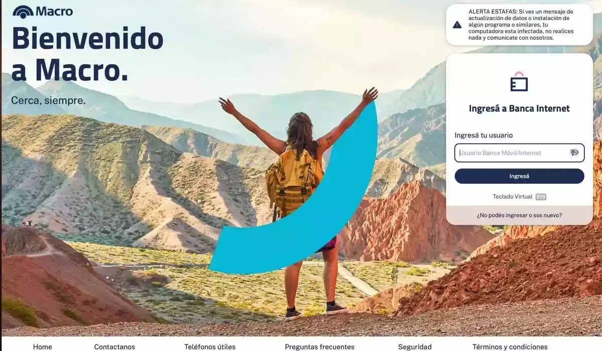 Homebanking Macro CrediSitio