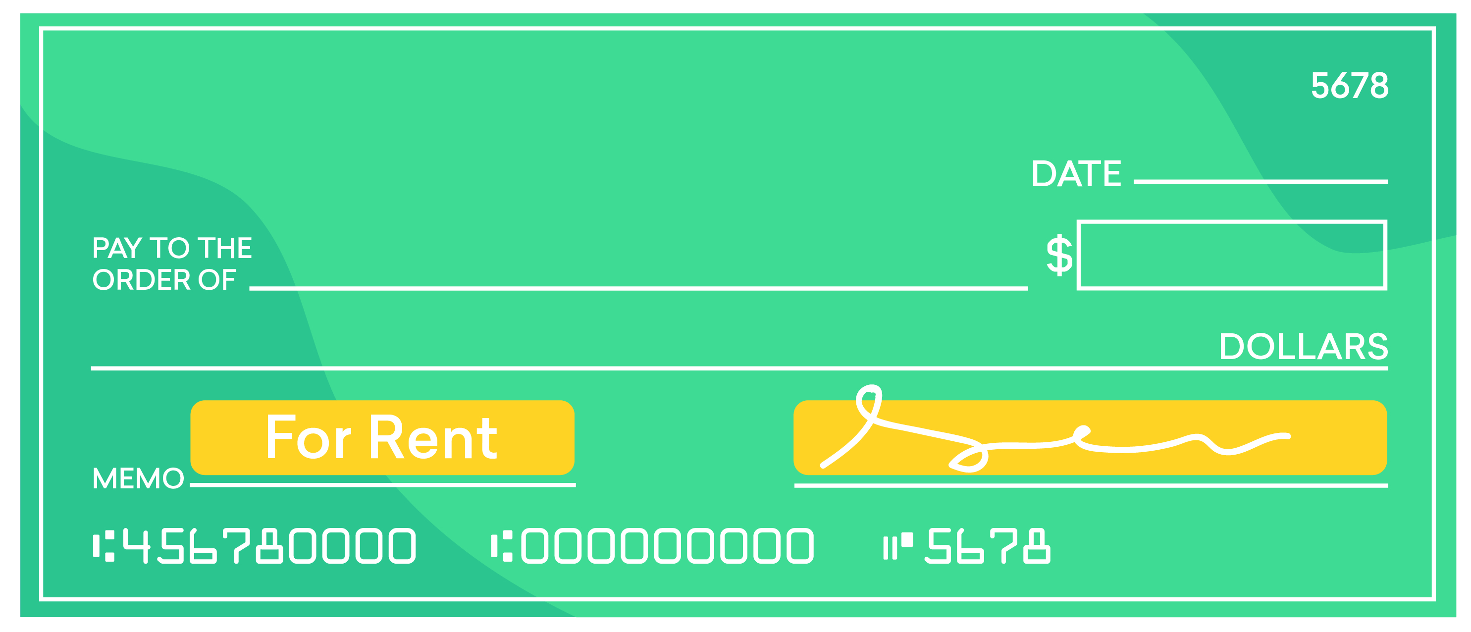 How to Write a Check Credit Karma