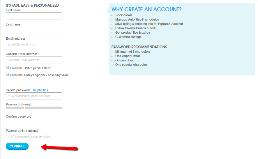 HSN Credit Card Login Make a Payment CreditSpot