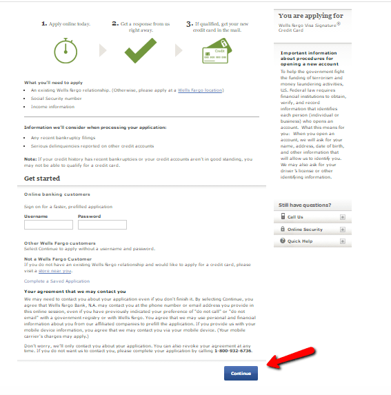How to Apply to Wells Fargo Platinum Visa Card CreditSpot