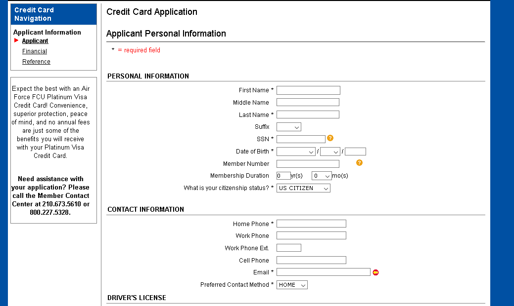 How to Apply to Air Force Federal Credit Union Credit Card CreditSpot