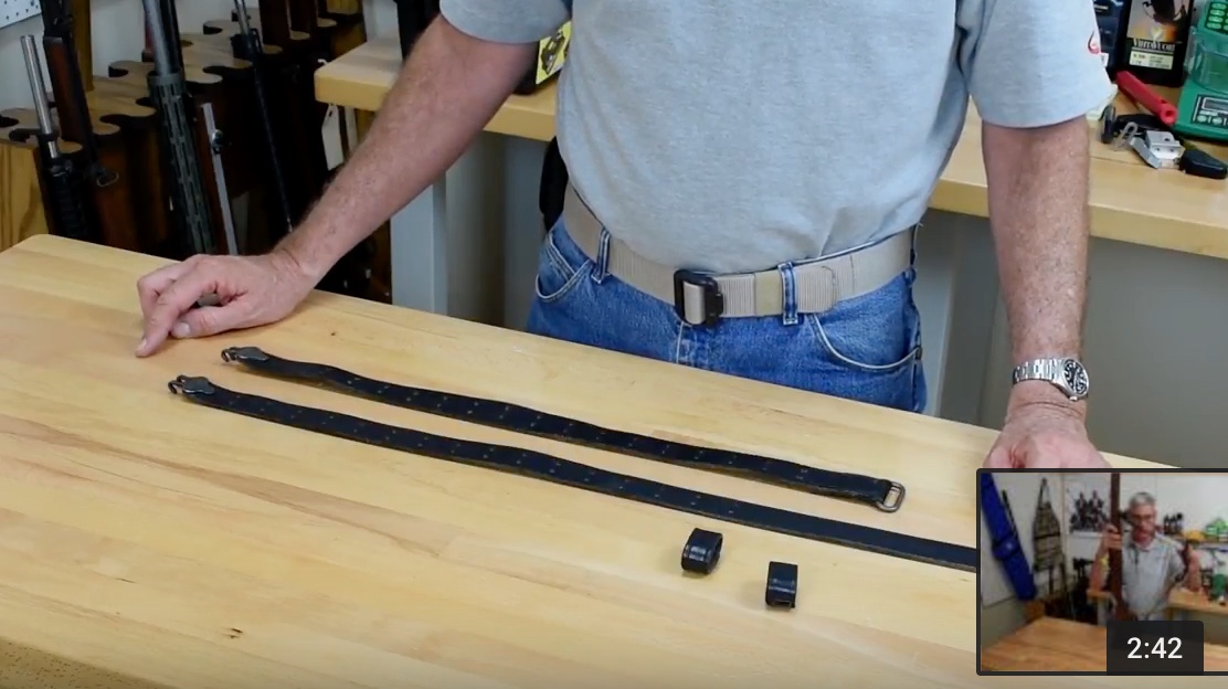 Setting up a Leather Service Rifle Sling for Competition Creedmoor