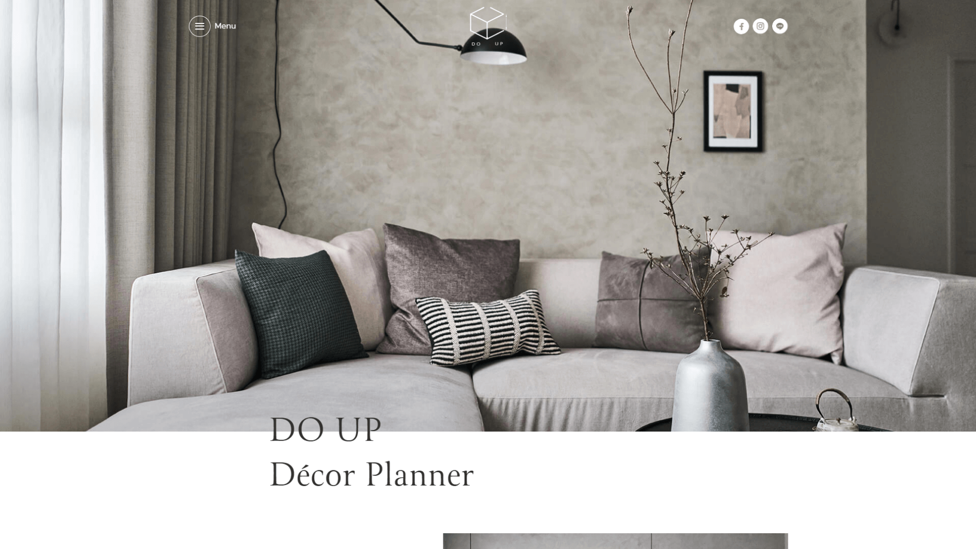 DOUP Décor Planner｜網頁設計｜筑今數位設計