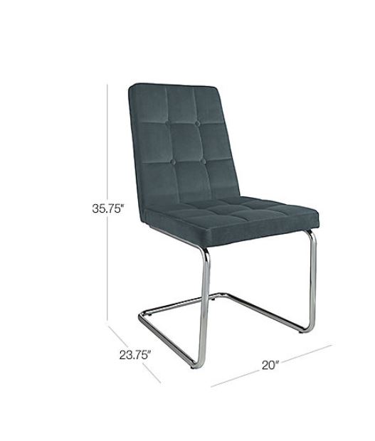 Slate Blue Chair Cre8 NYC