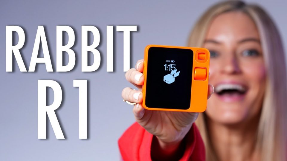 Rabbit R1 Video Review from iJustine Handheld AI Device Crenk