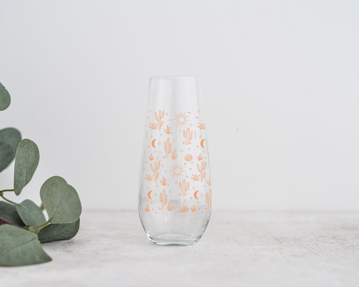 Cactus Champagne Flute CREOATE
