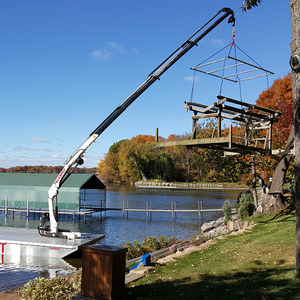 Crepeau Docks Installation and Removal