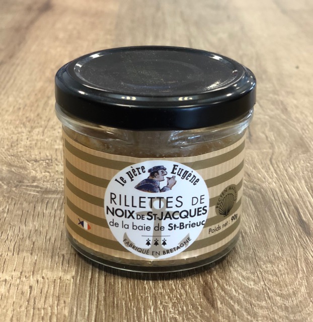 Rillettes de noix de SaintJacques Crêperie Bosser