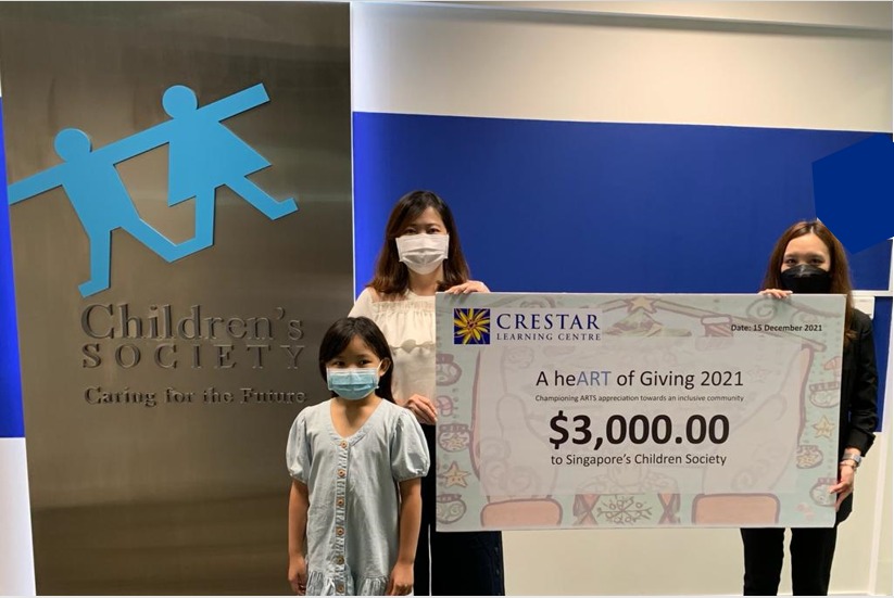 Crestar’s “A heART of Giving” charity effort exceeds target Crestar