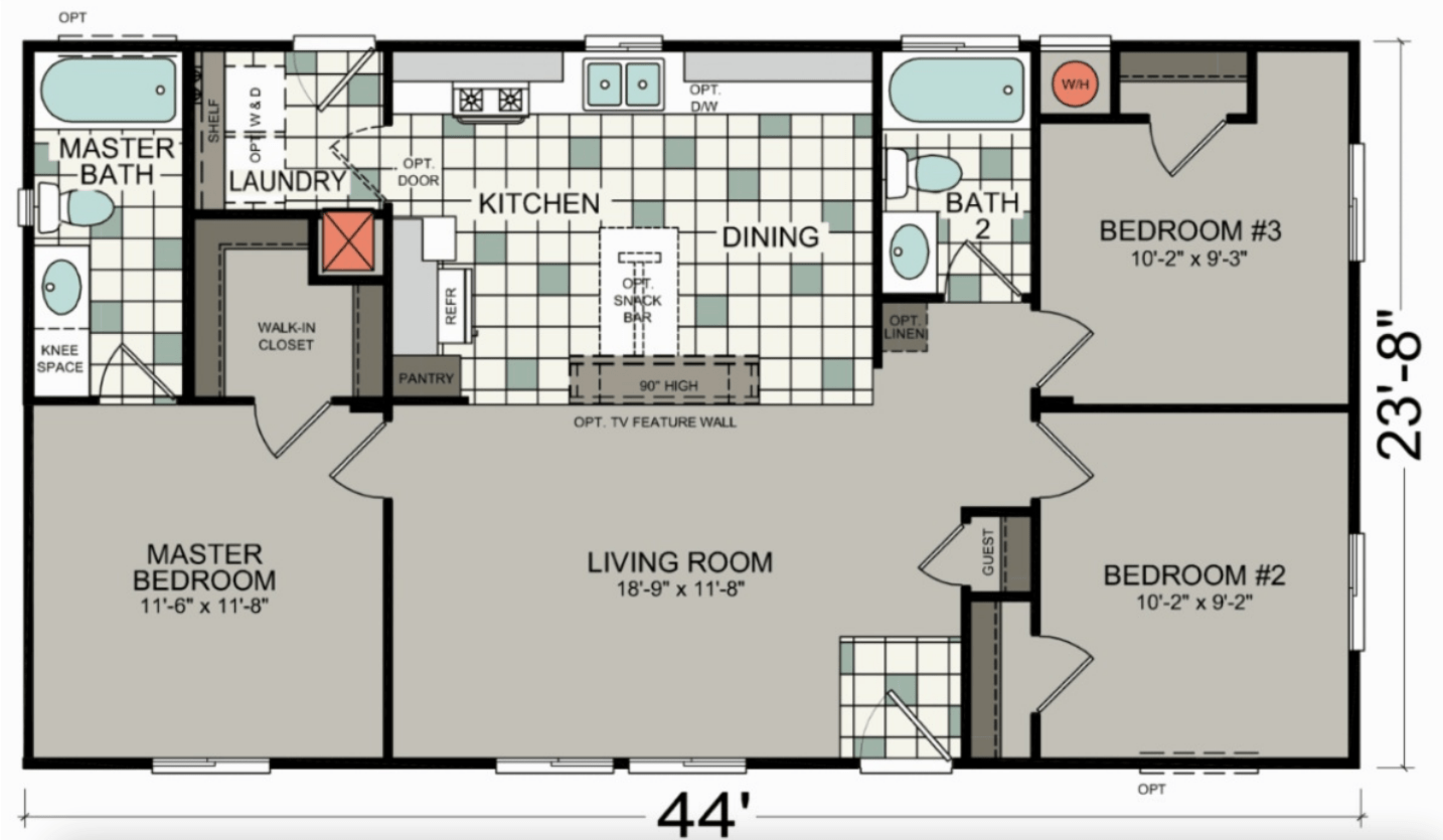 Crestline 1000 Crest Homes